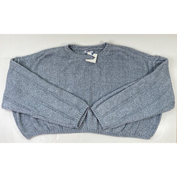 Arizona Jean Co Womens Heathered Gray Sweater Long Sleeve Crew Neck Size XXL - Picture 1 of 4